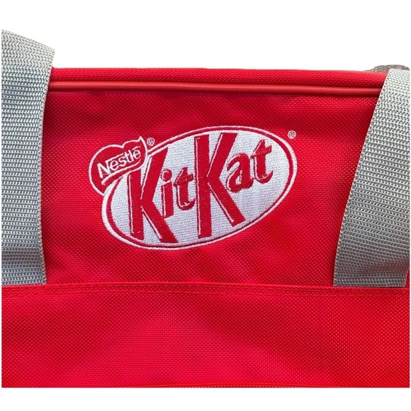 KitKat Large Weekender Tote Duffle Bag Double Handle Adjustable Shoulder Strap - Picture 3 of 8